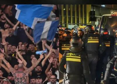دستگیری و اخراج 180 هوادار ناپولی از هلند!
