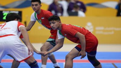  سومین پیروزی قاطع تیم کبدی پسران ایران برابر میزبان رقابت‌ها