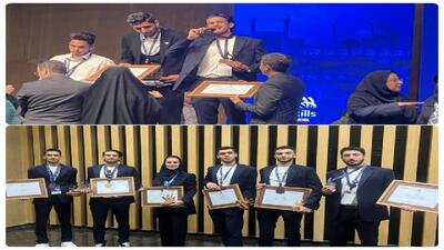  درخشش طلایی تیم مهارت البرز در مسابقات ملی