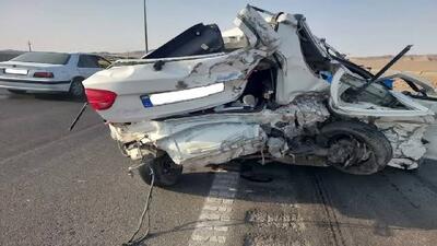  ۹ فوتی و مصدوم در تصادف محور خرم آباد- سلسله