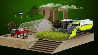  نمایشگاه تخصصی ادوات و ماشین آلات کشاورزی در گیلان + فیلم