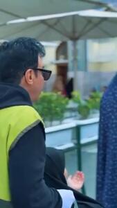 عمو پورنگ خادم حرم امام هشتم شد+فیلم