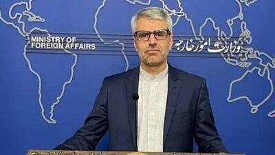 سخنگوی وزارت خارجه: تداوم جنگ و درگیری به هیچ‌وجه به نفع منافع ملی ایران نیست