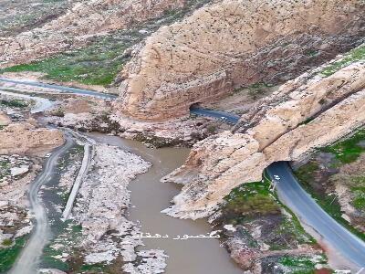  چشم انداز زیبای پل کلهر در دل طبیعت لرستان