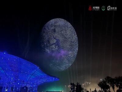  بیش از 15000 پهپاد به آسمان لیویانگ چین پرتاب شد