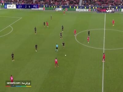 گل هفتم پاری سن ژرمن به بایرلورکوزن