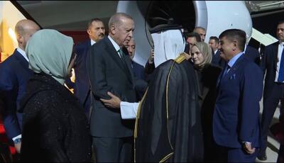  سفر اردوغان به قطر