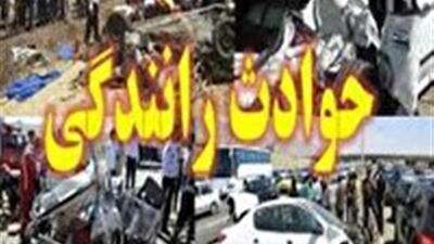  روز پرحادثه ترافیکی در جاده‌های مواصلاتی استان یزد