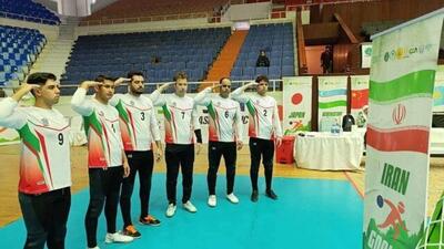  تیم گلبال مردان ایران قهرمان آسیا شد