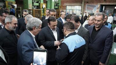  بازدید استاندار قزوین از شرکت متالورژی پودر ایران 
