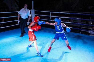  مسابقات بوکس هفتمین دوره المپیاد استعدادهای برتر کشور در اراک