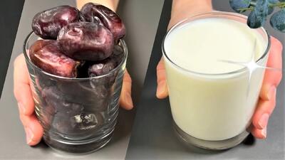  طرز تهیه کیک مقوی با شیر داغ و خرما برای کودکان و ورزشکاران !