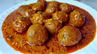  غذا بدون گوشت : طرز تهیه کوفته قلقلی با سویا بدون نیاز به ذره ای گوشت