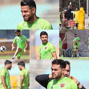  عکس/ لحظات جذاب از تمرینات تیم پرسپولیس | اقتصاد24