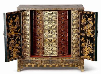  کابینت داروخانه‌ای، روایتگر هنر سلسله مینگ