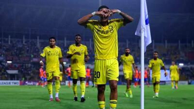  برد ۲-۱ النصر مقابل گوا در غیاب رونالدو