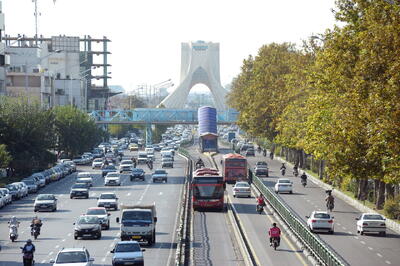 آغاز ساماندهی میدان آزادی تا تهرانپارس