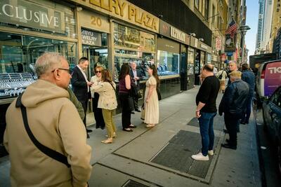  وحشت در «خیابان ۴۷» نیویورک؛ تب طلا زود عرق می‌کند