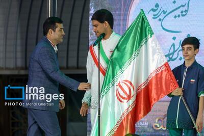 فیلم/ حضور وزیر ورزش در محل افتتاحیه بازی‌های آسیایی جوانان