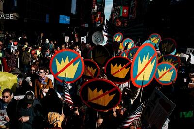  جمهوریخواهان درصدد کم اهمیت نشان دادن اعتراضات ضدترامپ