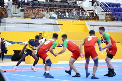  تیم کبدی پسران ایران با شکست سریلانکا فینالیست شد