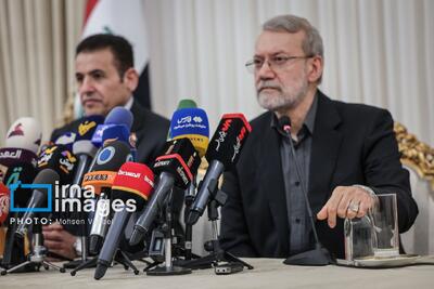  کنفرانس مشترک مطبوعاتی دبیر شورای عالی امنیت ملی و مشاور امنیت ملی عراق