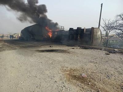 حادثه مرگبار در نیجریه / انفجار تانکر سوخت جان ۲۹ نفر را گرفت
