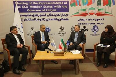  دبیرکل اکو: زنجان ظرفیت‌های زیادی در حوزه‌های تجاری و اقتصادی دارد