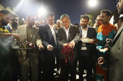  خیابان غذا در اراک افتتاح شد