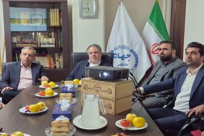  معاون آموزش جهاددانشگاهی از مراکز آموزشی واحد قم بازدید کرد