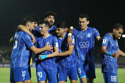  استقلال ۲ - ۰ الوحدات/ برد نوبرانه آبی‌ها در آسیا