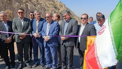 افتتاح ۳ کیلومتر از بزرگراه یاسوج - شیراز