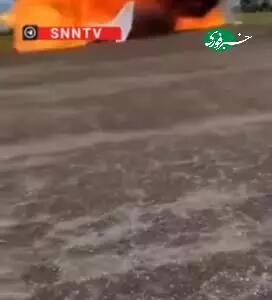  سقوط هولناک هواپیما در ونزوئلا