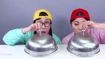  چالش غذایی موکاچو|چالش غذا خوری|چالش خوردن|چالش خنده دار دونا|چالش سرگرمی بانوان