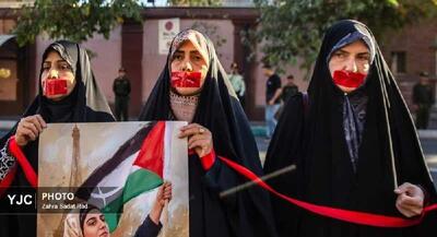  تجمع اعتراضی مقابل سفارت فرانسه در تهران | جهان نیوز