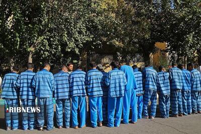  طرح دستگیری زورگیران خشن تهران اجرا شد + تصاویر