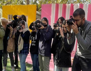  از کلاس عکاسی تا پروژه‌های واقعی و درآمد در تهران
