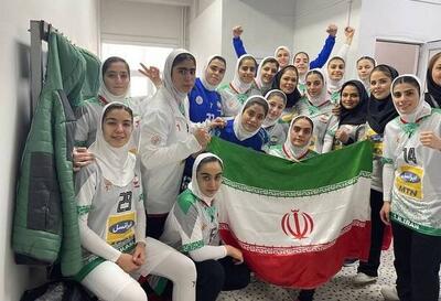  ذوق جالب گزارشگر از درخشش دختران هندبالیست ایرانی +فیلم