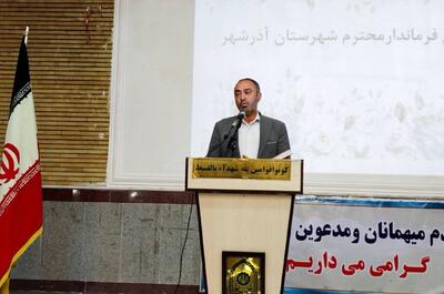  فرماندار آذرشهر: امنیت زیربنای توسعه پایدار است