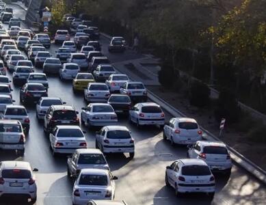 وضعیت ترافیک معابر و بزرگراه های پایتخت
