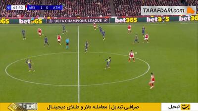 حرکت انفرادی دیدنی مایلز لوئیس اسکلی و گل بغل پای زیبای گابریل مارتینلی به اتلتیکو مادرید (آرسنال 2-0 اتلتیکو مادرید) - پارس فوتبال