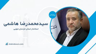  سید محمدرضا هاشمی کیست؟ بیوگرافی استاندار استان خراسان جنوبی