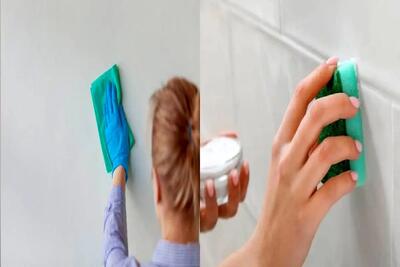  دیوار سفید و تمیز، حتی با بچه و مهمون‌ های بازیگوش/تمیز کردن دیوار سفید بدون دردسر