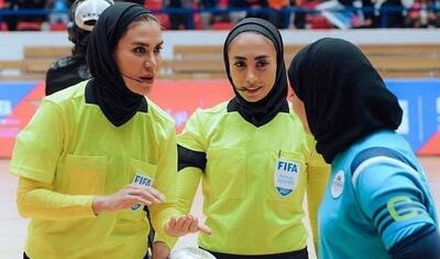  قضاوت ۲ داور ایرانی در جام جهانی فوتسال بانوان