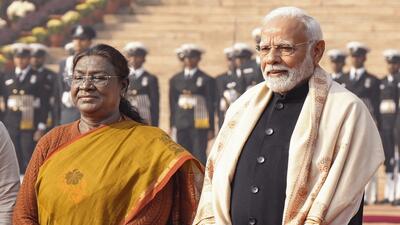  بالگرد رئیس‌جمهور هند دچار سانحه شد