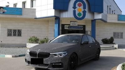 توقیف بی‌ام‌و با سرعت ۲۰۰ کیلومتر در اصفهان