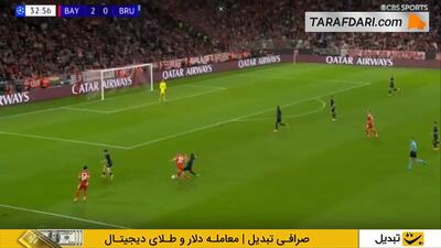 گل دیدنی لوئیس دیاز به بروخه (بایرن مونیخ 3-0 کلوب بروخه)