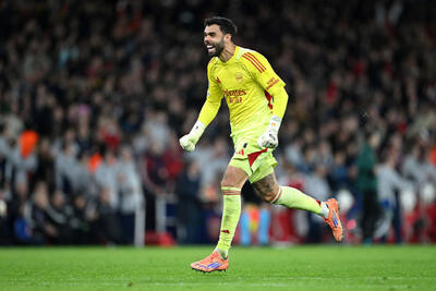  خیز بزرگ داوید رایا: آرسنال می‌تواند برای کسب چند جام رقابت کند