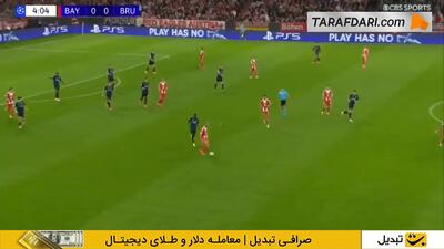 گل تماشایی لنارت کارل، استعداد 17 ساله بایرن مونیخ (بایرن مونیخ 1-0 کلوب بروخه)