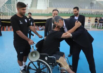 اولین تمرین چادرملو در استادیوم بازسازی شده